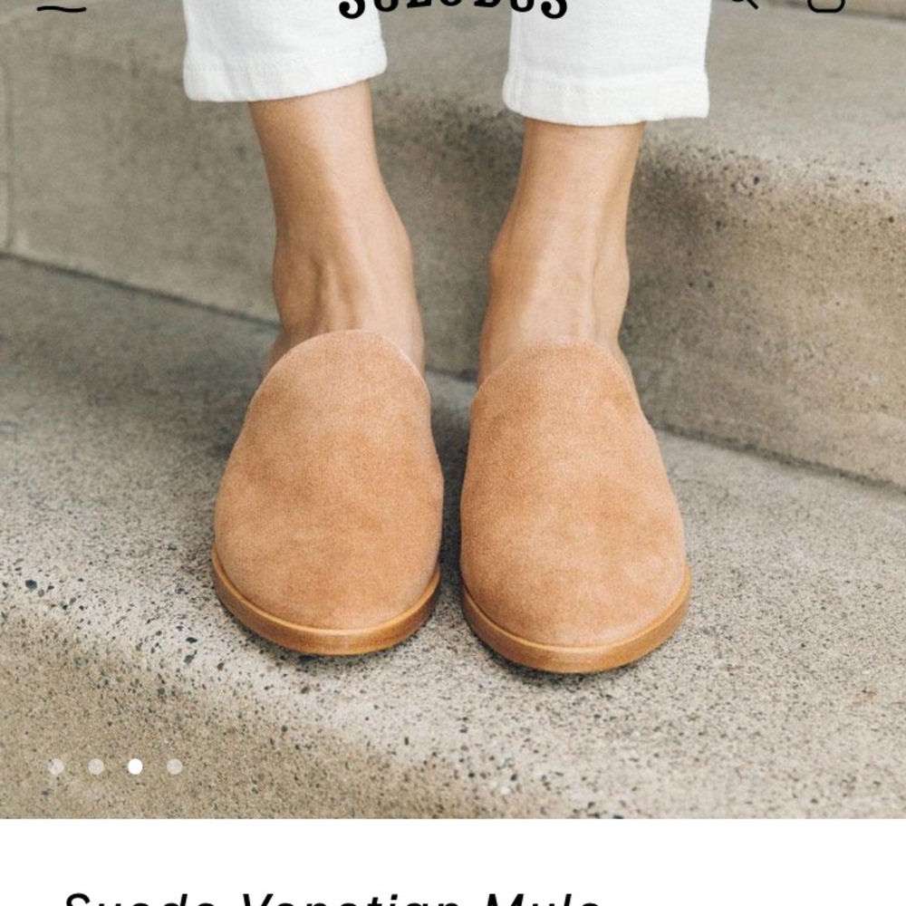Suede Venetian Mule